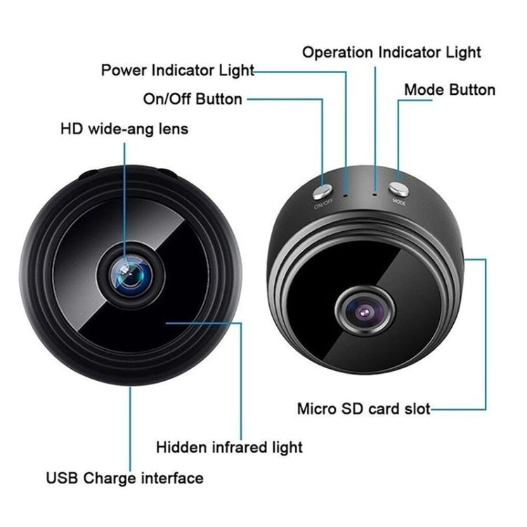 A9+ 1080P WiFi Remote Wireless Camera, Support Night Vision & Motion Detection & TF Card, Broadcom Bluetooth Solution, A9+ A9+ 1080P WiFi Remote Wireless Camera, Support Night Vision & Motion Detection & TF Card, Broadcom Bluetooth Solution, A9+